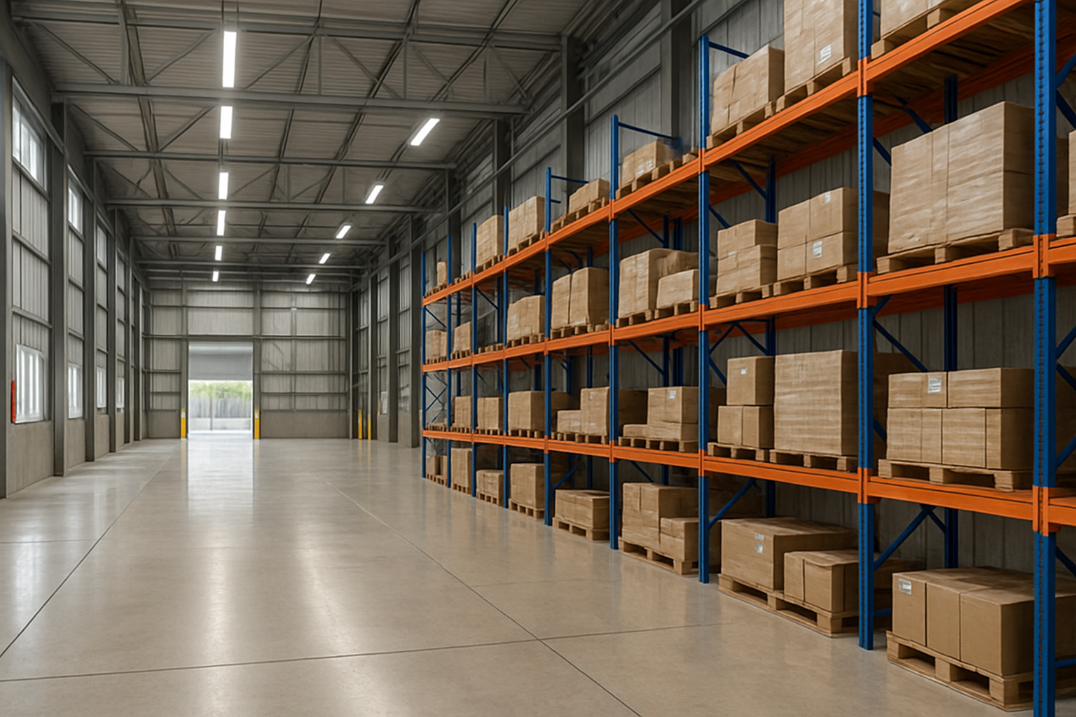 Reinigung von Hallen, Lagern & Produktion