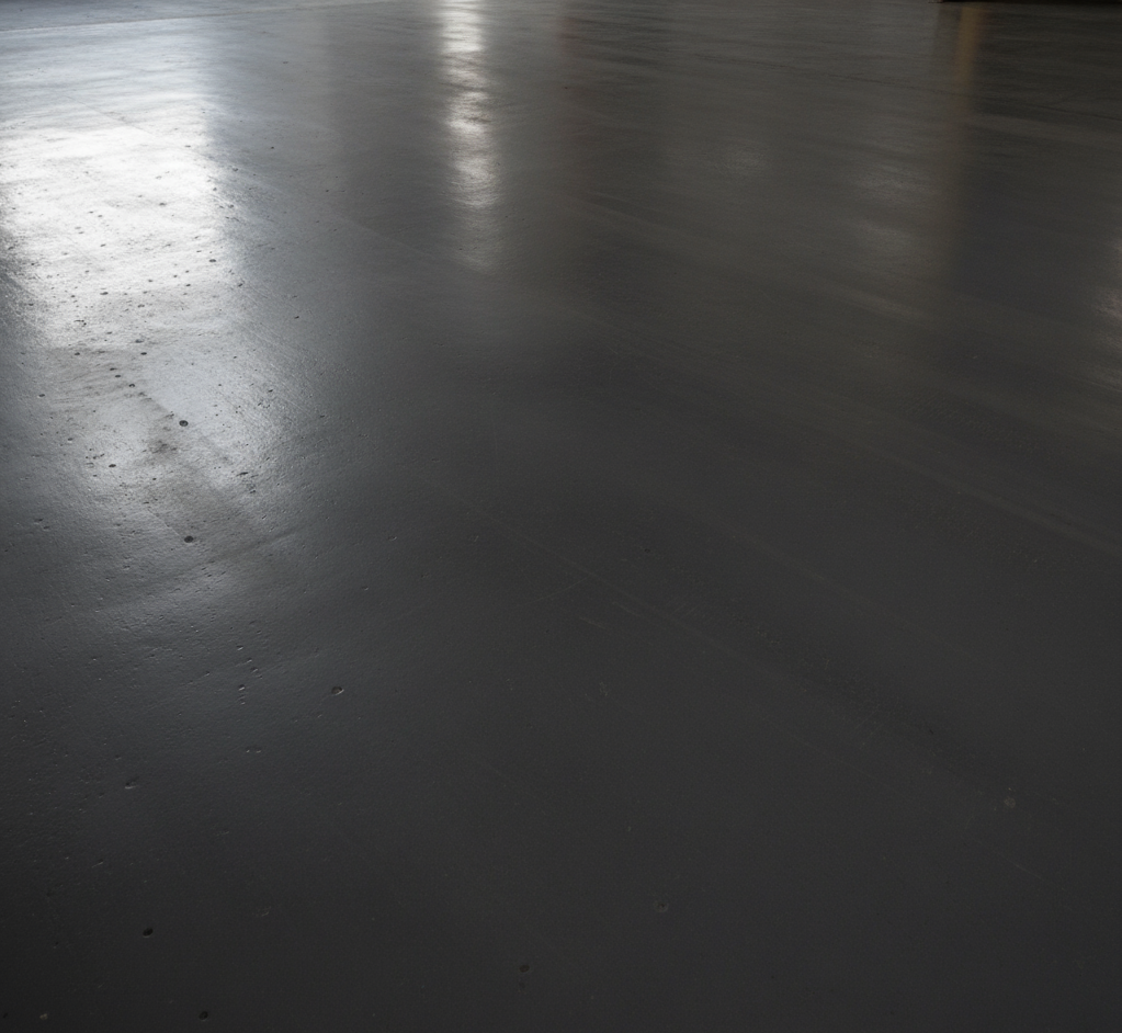 Nachher – glänzender, gepflegter Boden